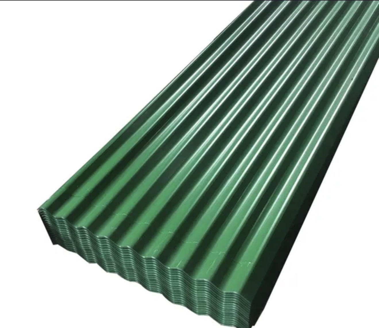 Tôle soleil couleur verte