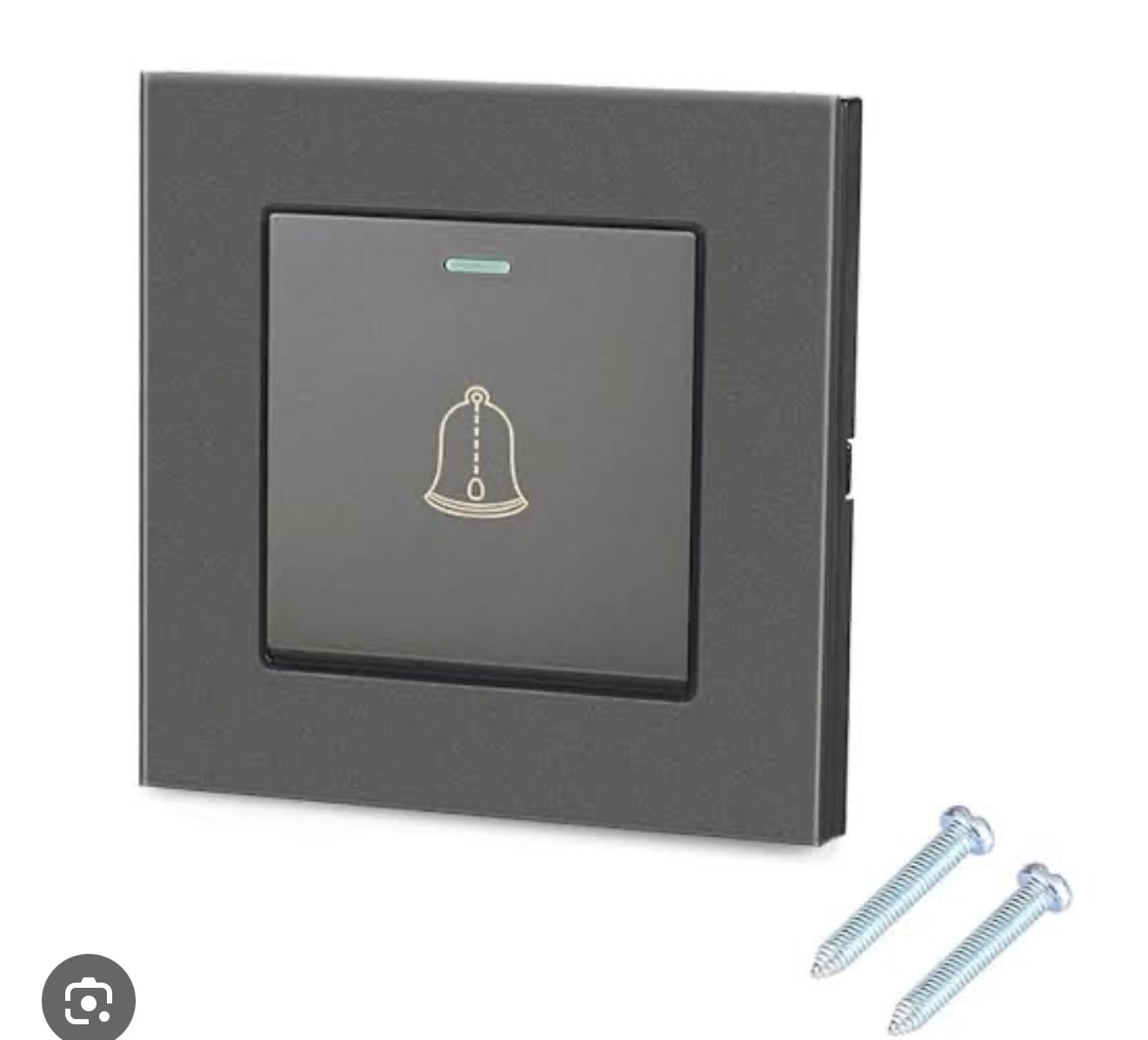 Bouton de sonnerie en étanche